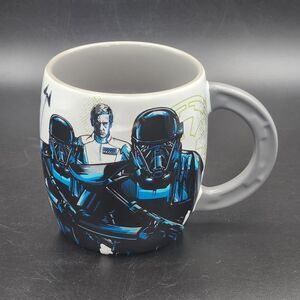 Star Wars Rogue One Mug Disney Store Authentic Coffee Cup Jyn Erso Cassian Andor